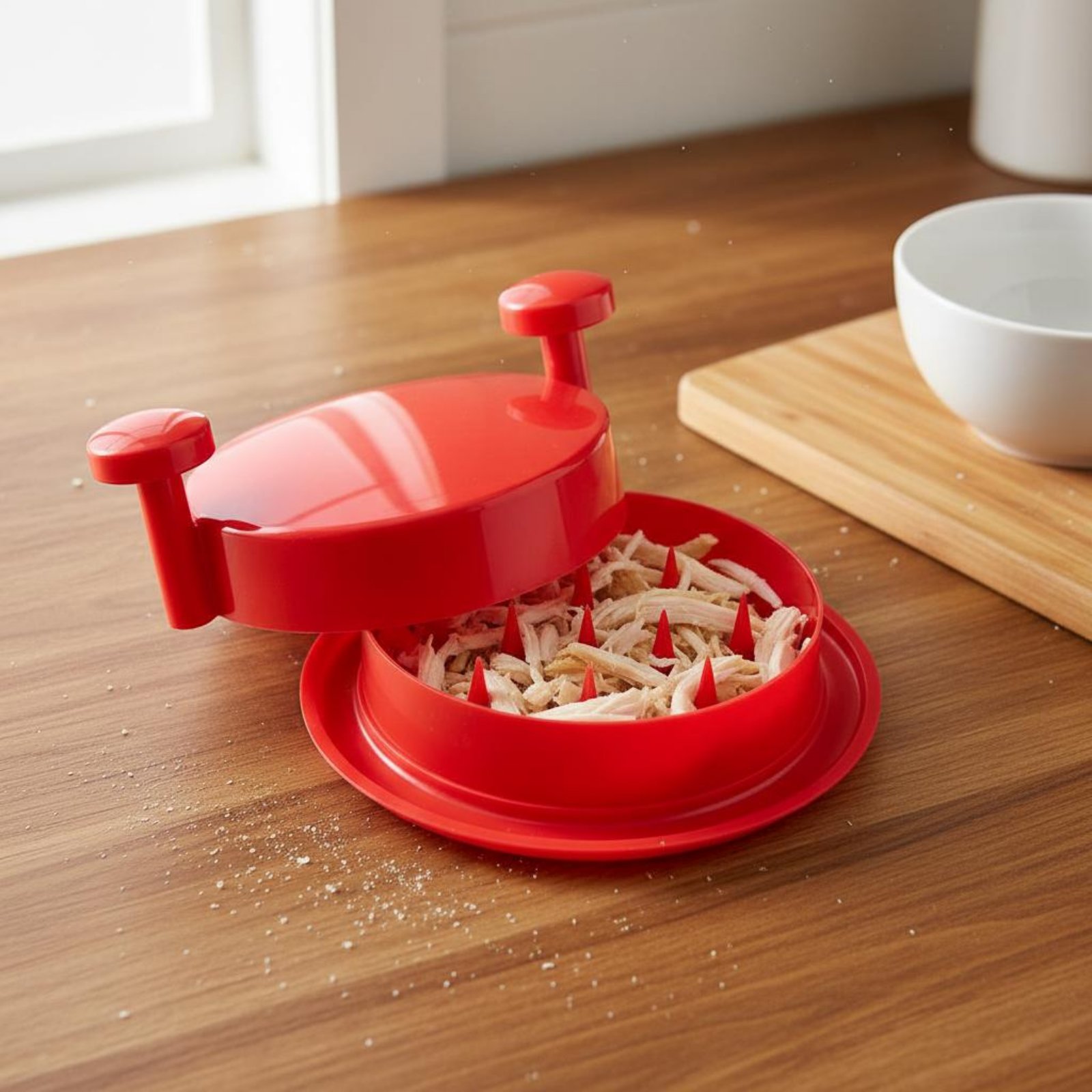 Meal Prep Low Calorie - Desfiador de Peito de Frango, Ferramenta