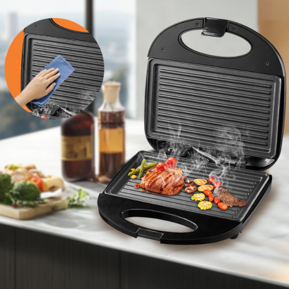 Breakfast Sandwich Press - Máquina Multifuncional para Café da Manhã