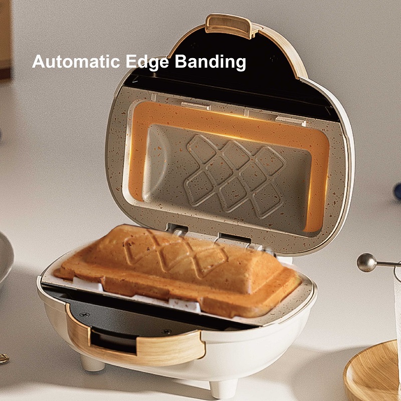 Breakfast Sandwich Press - Máquina de sanduíche 500w, máquina rápida