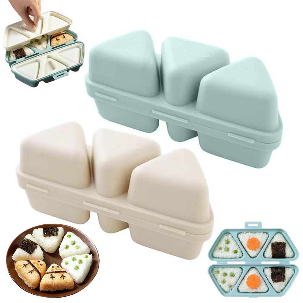 Meal Prep Onigiri - Molde de Onigiri Triangular de 6