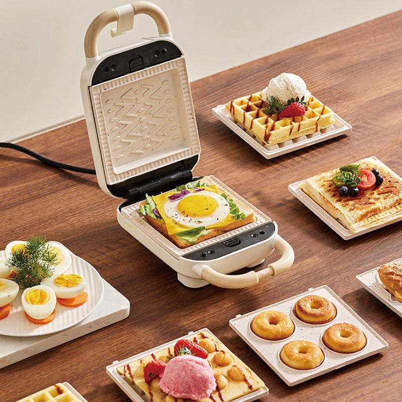 Máquina de sanduíche elétrica  - Breakfast Sandwich Press avaliação e preço