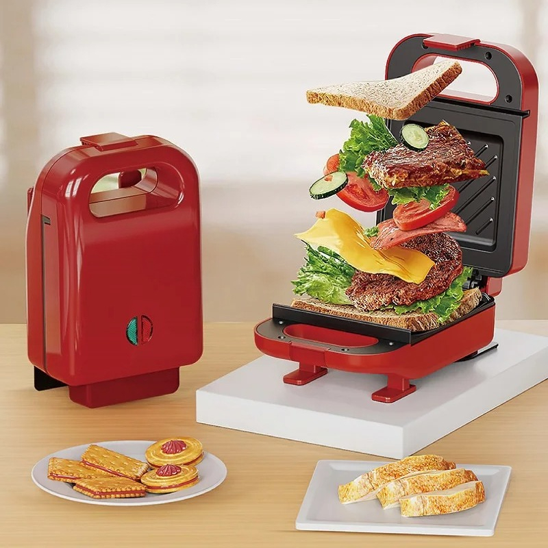 Máquina de Waffle e Torradeira - Breakfast Sandwich Press avaliação e preço