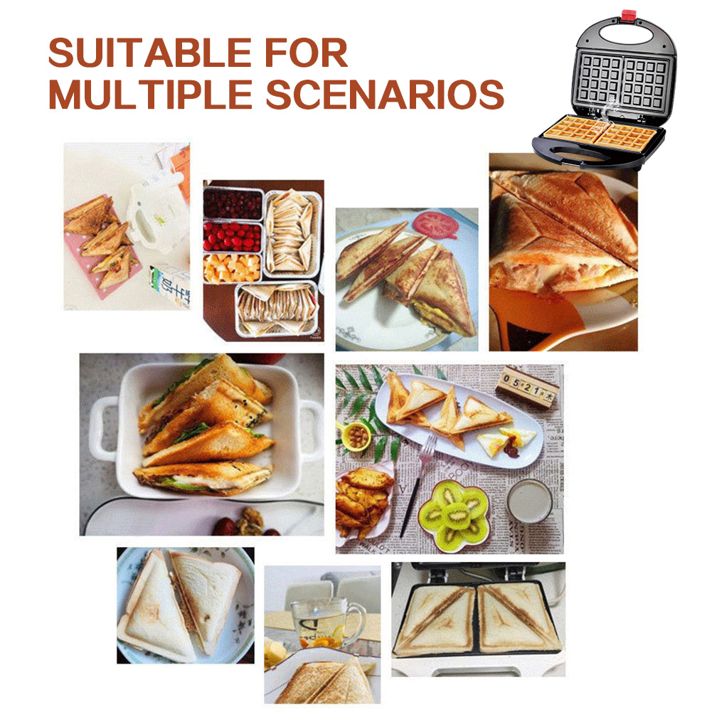 Sanduíches torradeira prensar  - Breakfast Sandwich Press avaliação e preço