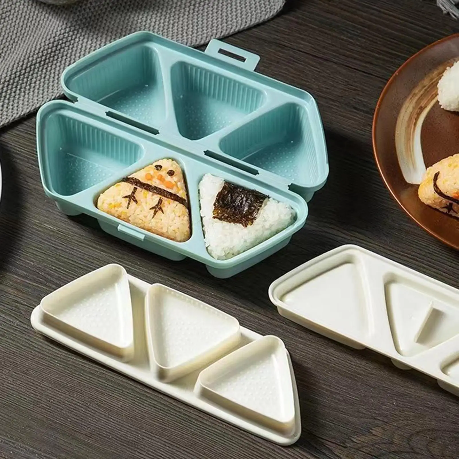 Forma para Sushi com 6 Cavidad - Meal Prep Onigiri avaliação e preço